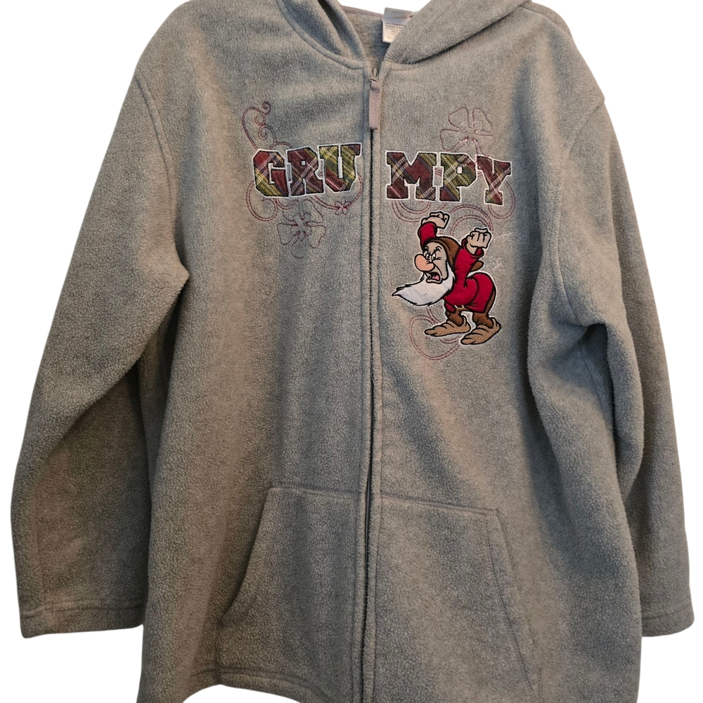 Gray Grumpy Women's Hoodie